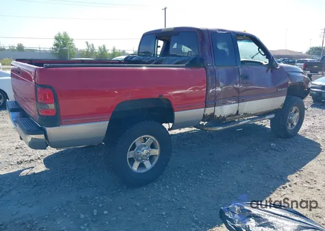 2002 Dodge Ram 2500 Slt/St z USA, uszkodzony, nr VIN 3B7KF23692M272114